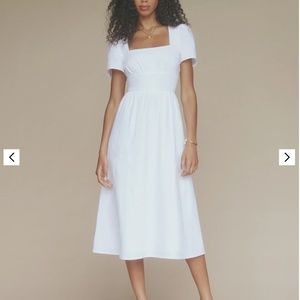 Reformation Pacome Linen Dress